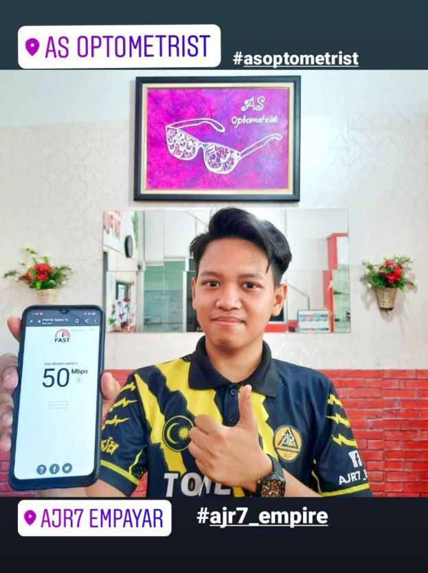 Gambar asal testimoni speed pengguna tone wow 8