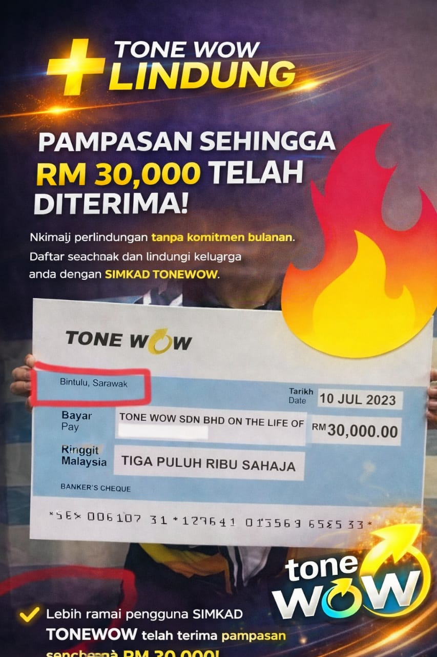 Testimoni Takaful pengguna tone wow 1