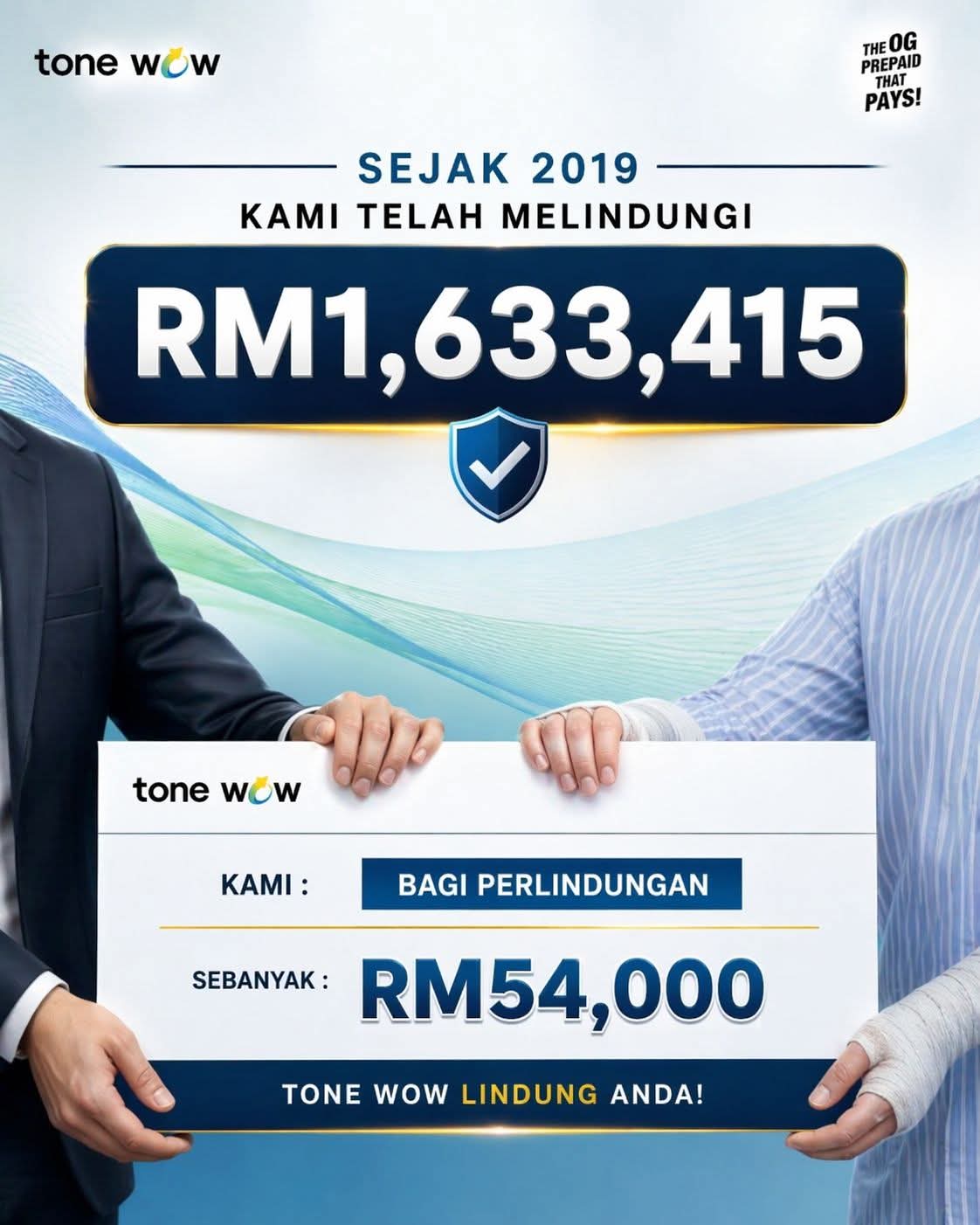 Testimoni Takaful pengguna tone wow 16